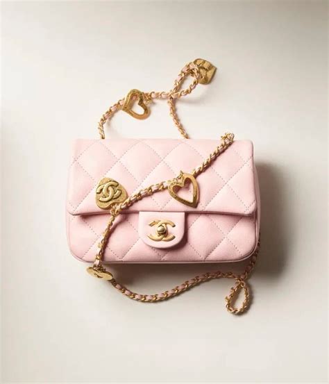 chanel pink mini